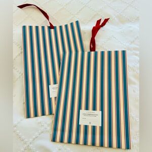 Sezane Large gift envelopes with Red velvet ribbon x2
